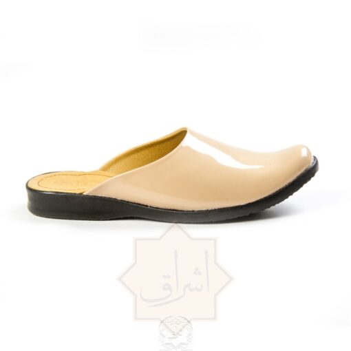 نعلین ورنی کرم - Image 2